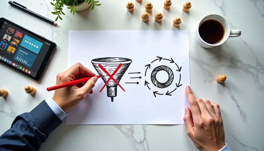 The Marketing Funnel Is Dead: Why the Loop Model Wins in 2026