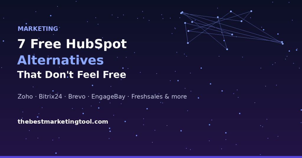 7 Free HubSpot Alternatives That Don’t Feel Free
