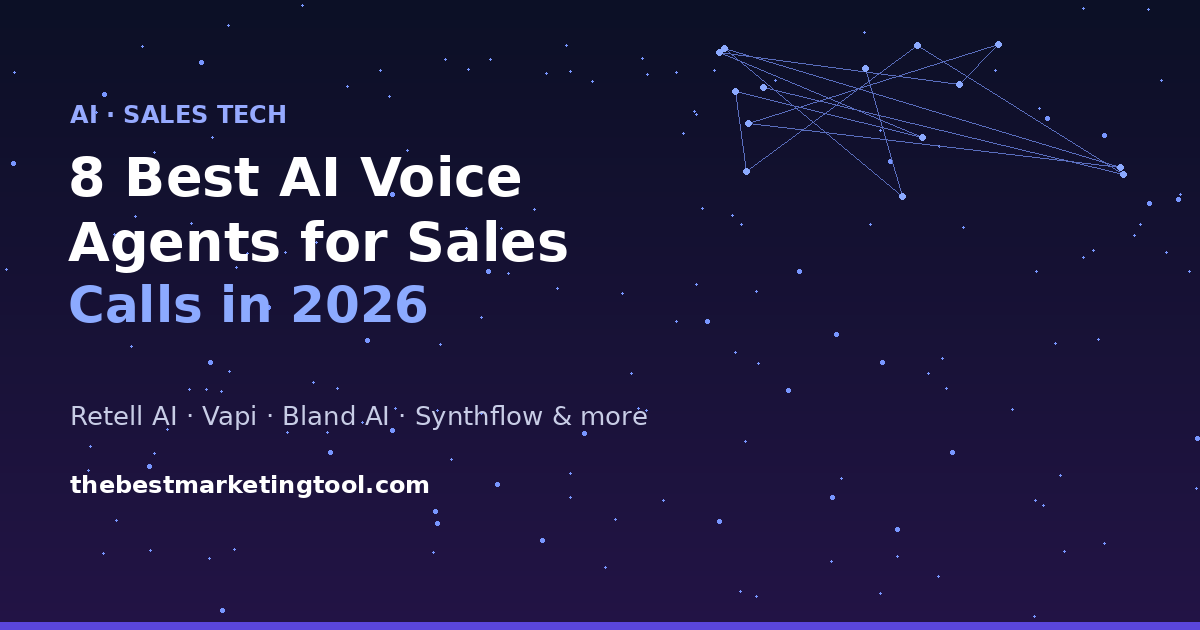 8 Best AI Voice Agents for Sales Calls and Demos