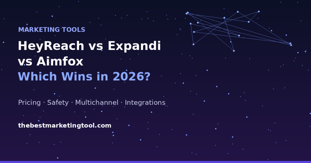 HeyReach vs Expandi vs Aimfox: Which LinkedIn Tool Wins in 2026?