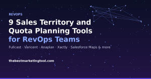 9 Sales Territory and Quota Planning Tools for RevOps Teams