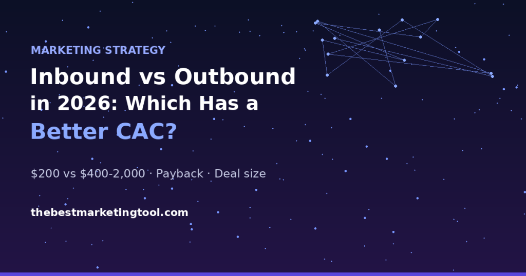 Inbound vs Outbound in 2026: Which One Actually Has a Better CAC