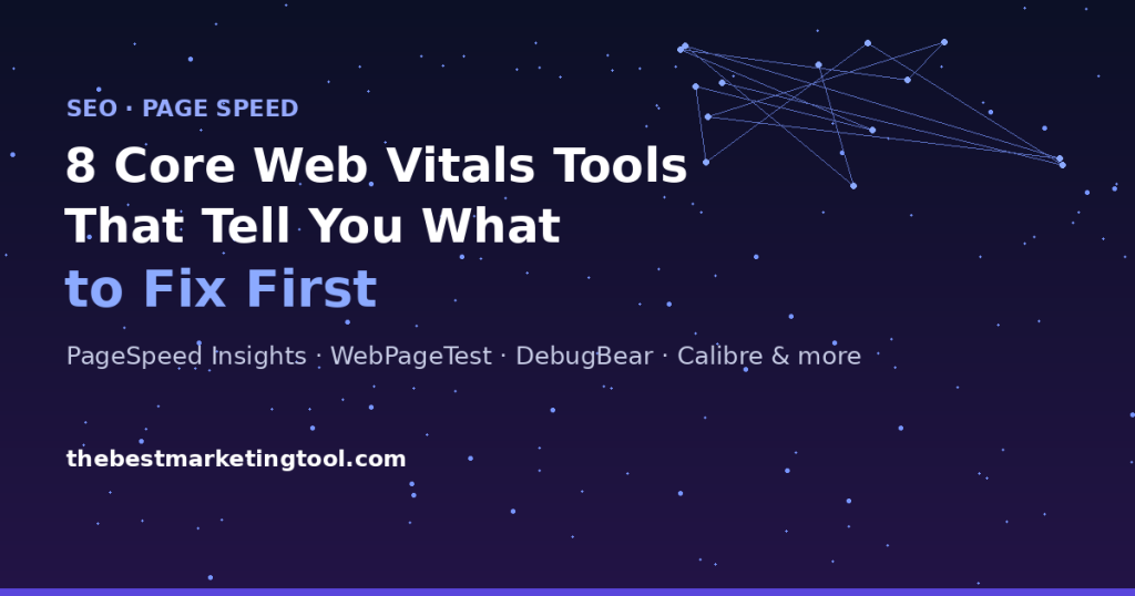 8 Core Web Vitals Tools That Actually Tell You What to Fix First