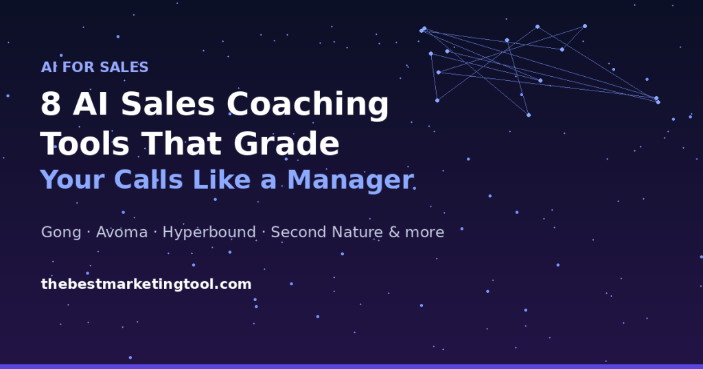 8 AI Sales Coaching Tools That Grade Your Calls Like a Manager