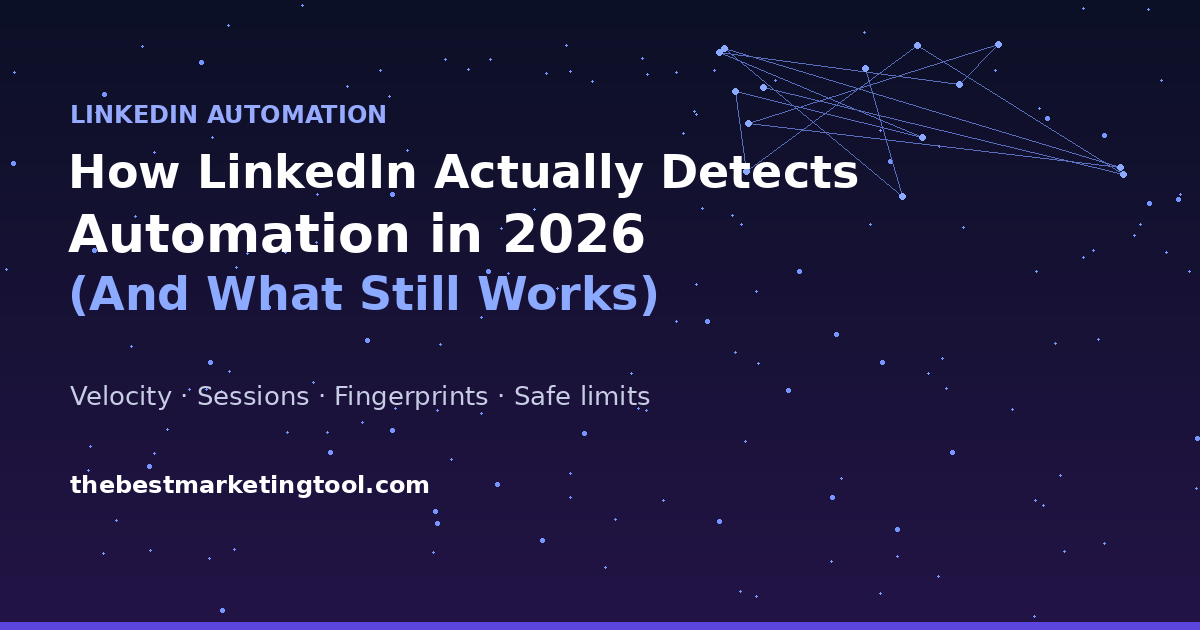 How LinkedIn Actually Detects Automation in 2026 (And What Still Works)