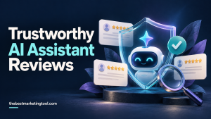 Understanding Trustworthy AI Marketing Assistant Reviews